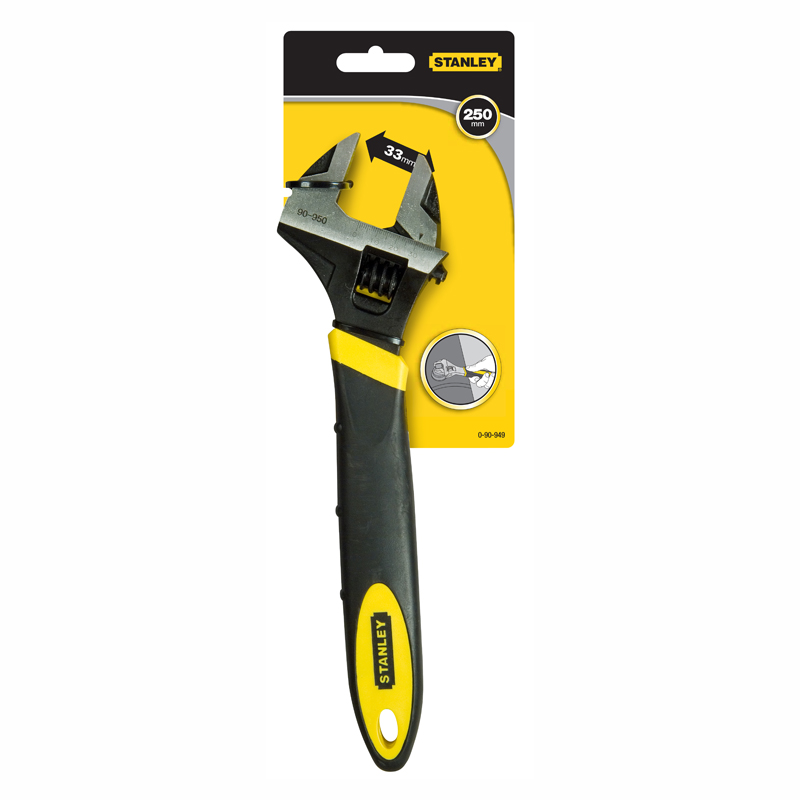 Chiave a rullino 250 mm manico bimaterial 0-90-949 stanley