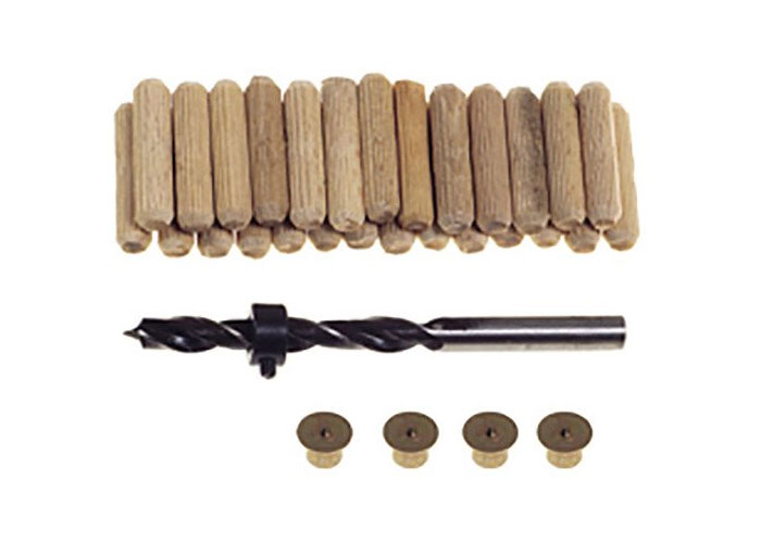 Kit di assemblaggio legno 10 mm con tasselli 683.00 pg