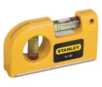 Livella tascabile magnetica 2 bolle 0-42-130 Stanley