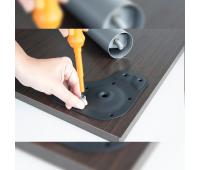 Gamba per tavolo regolabile Diametro 80 x 710 mm in acciaio cromato 3048111 Emuca 3048111 EMUCA - foto 4