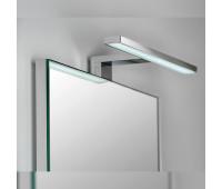Applique LED per specchio da bagno, 300 mm, IP44, luce bianca fredda, Alluminio e Plastica, Cromo 5145311 EMUCA - foto 2