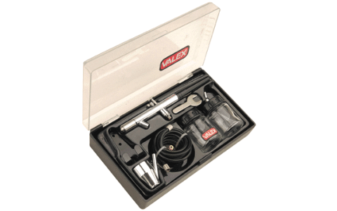Aerografo a penna kit extra in valigetta 1551057 VALEX