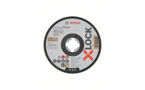 Disco da taglio INOX per smerigliatrici X-LOCK 125 x 1 mm 2608619262 BOSCH