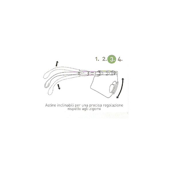 Occhiali di protezione con lenti scure antigraffio e anti appannamento XC 1011025HS HONEYWELL - foto 2