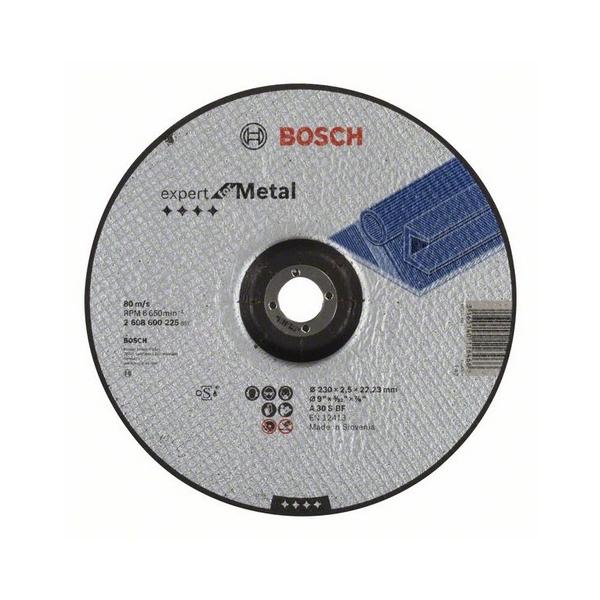 Disco da taglio metallo per smerigliatrici 230 x 2,5 mm 2608600225 BOSCH