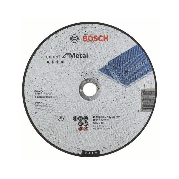 Disco da taglio metallo per smerigliatrici 230 x 3 mm 2608600324 BOSCH