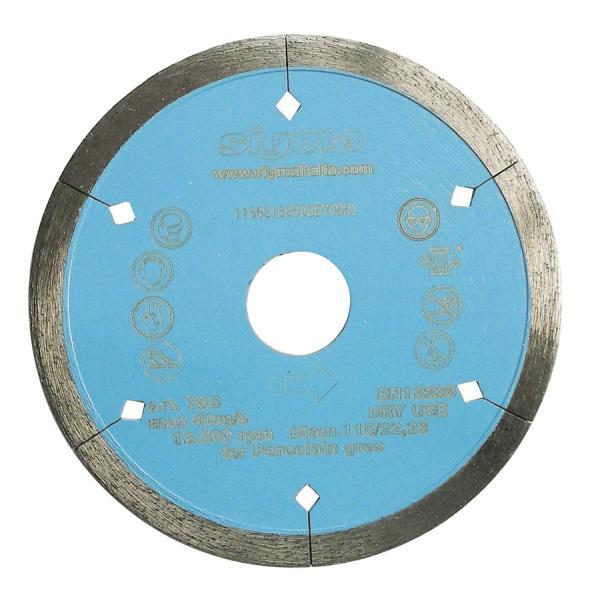 Disco Diamantato Corona Continua 115 mm 75C SIGMA