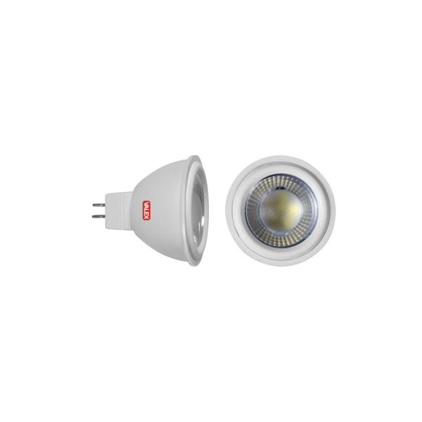 Lampadina LED faretto MR16 attacco GU5.3 6W 12V luce calda 1155503 VALEX